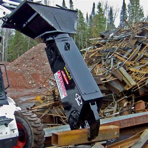 skid steer log shear|skid steer shear attachment.